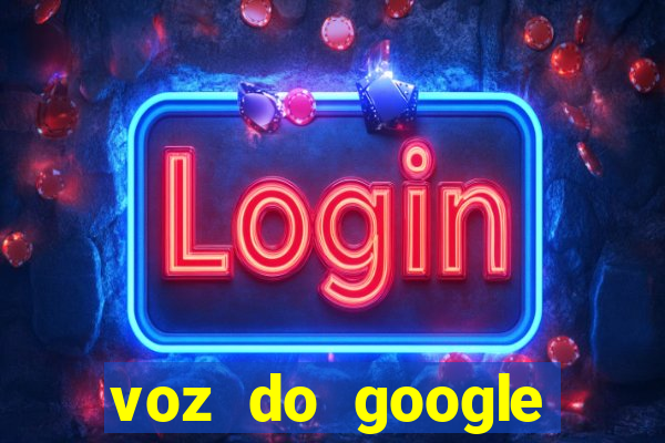 voz do google tradutor homem